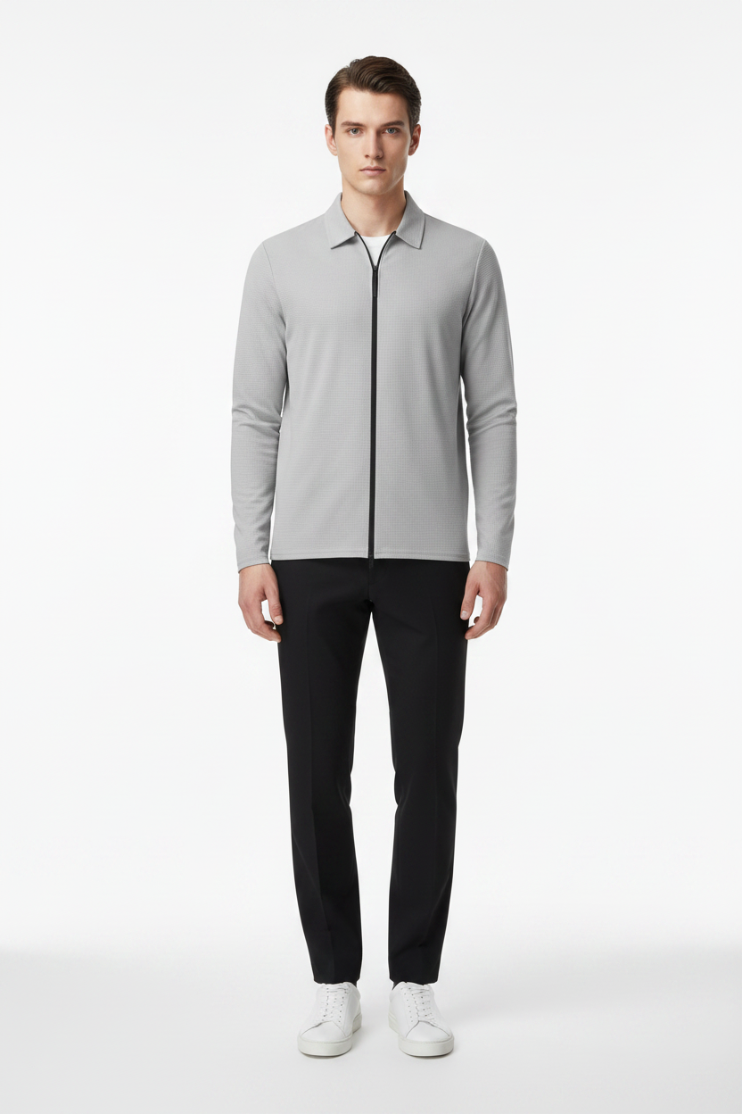 Cardigan Gris