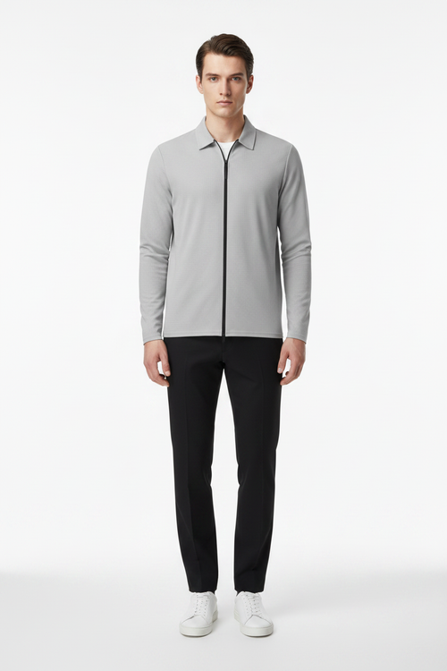 Cardigan Gris
