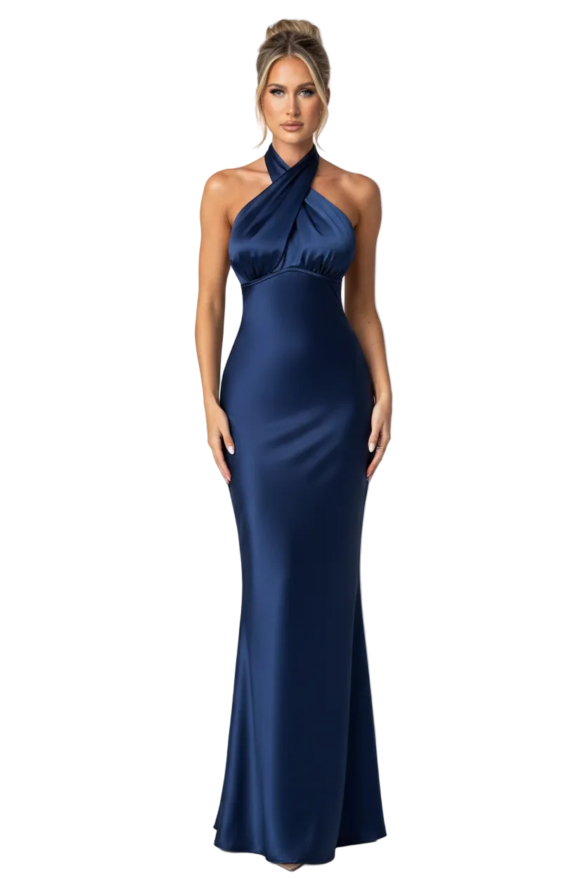 Robe Bleu Marine