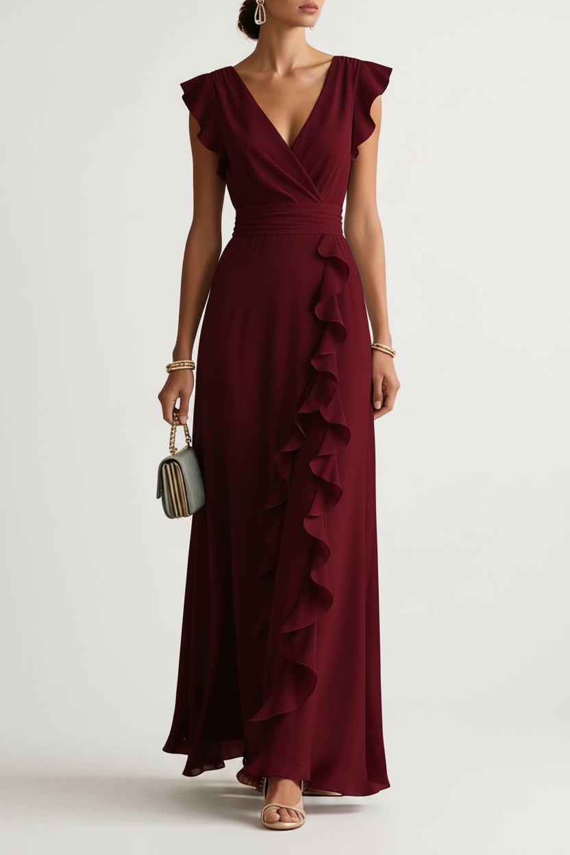 Robe bohème fond blanc 4