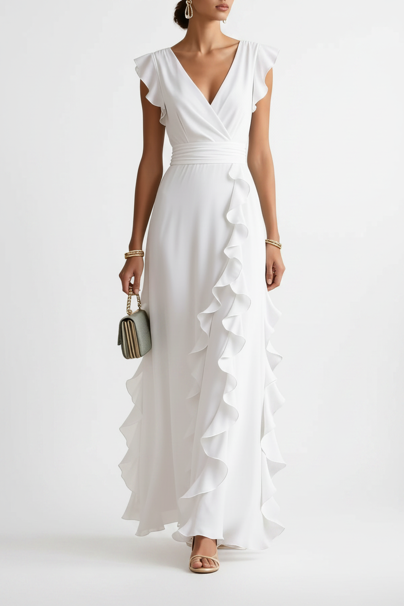 Robe bohème fond blanc 6